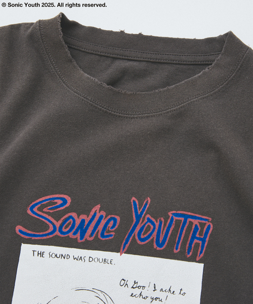 JOURNAL STANDARD tシャツ SONIC YOUTH / ソニック・ユース 別注