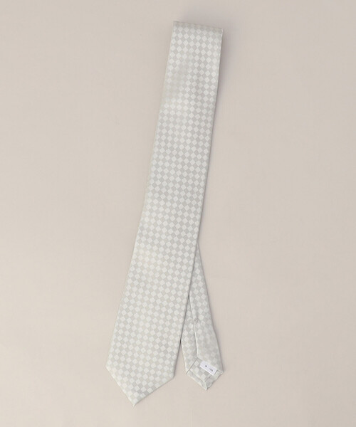 コムサ・メン（COMME CA MEN）/市松フォーマル ネクタイ COMME CA MEN（コムサメン） ネクタイ 市松フォーマル ネクタイ
