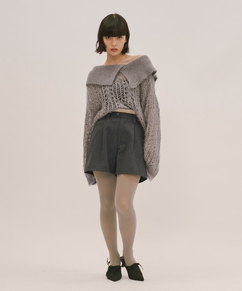 loin nuit パンツ frill layered short pants / フリルレイヤード
