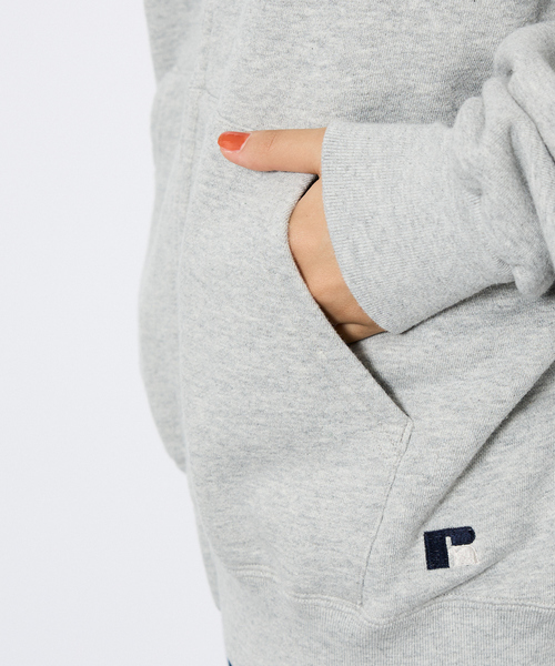 RUSSELL ATHLETIC　パーカー meltum パーカー ×RUSSELL ATHLETIC ”HIGH COTTON” HALFZIP