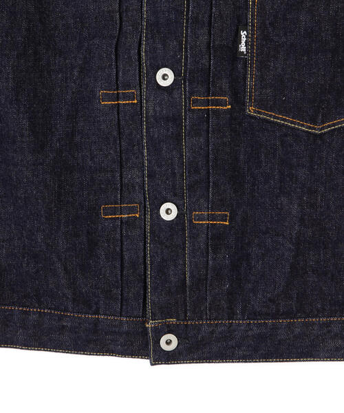schott PERFECTO ダークブルー デニムジャケット L PERFECTO 1ST G-JKT/パーフェクト 1ST G-ジャケット | Schott