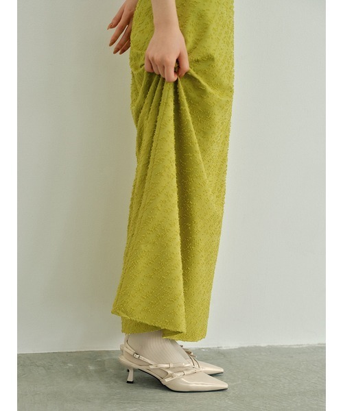 「LILY BROWN」 ヒールサンダル MEDIUM ブラック レディース_画像6