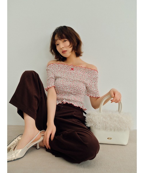 「LILY BROWN」 ヒールサンダル MEDIUM ブラック レディース_画像8