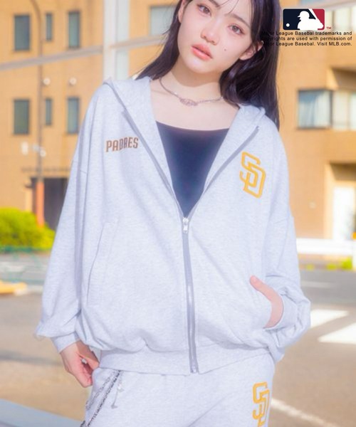 ⭐︎BABY L⭐︎Tシャツ パーカー セット サイズS repipi armario（レピピアルマリオ） tシャツ 「MLB」ルーズZIP