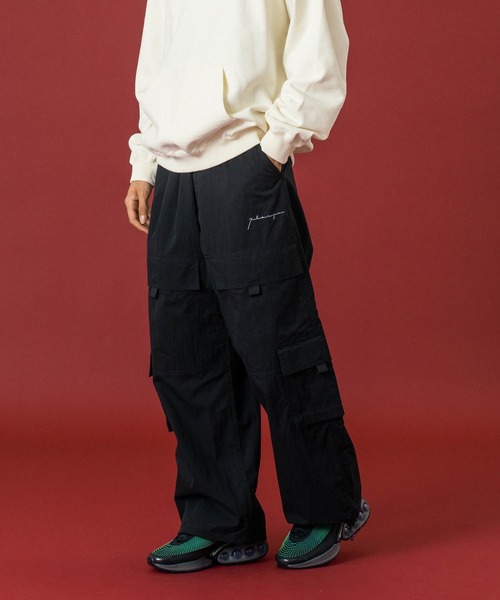 SPECIALGUESTXRICE28カーゴ パンツブラック 2XL XLARGE（エクストラ ラージ） カーゴパンツ DOUBLE CARGO PANTS メンズ
