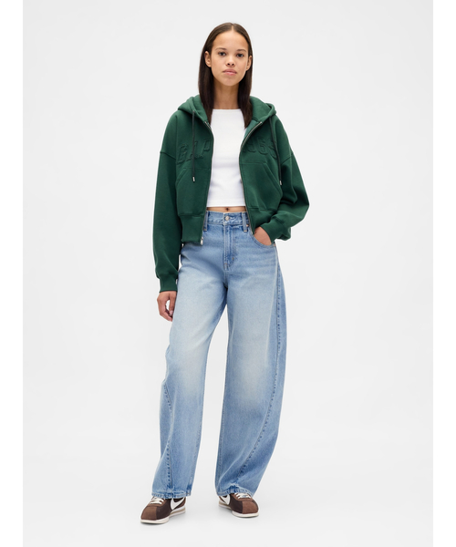 GAP（ギャップ） パーカー ヴィンテージソフト 1969 GAPロゴ ジップ