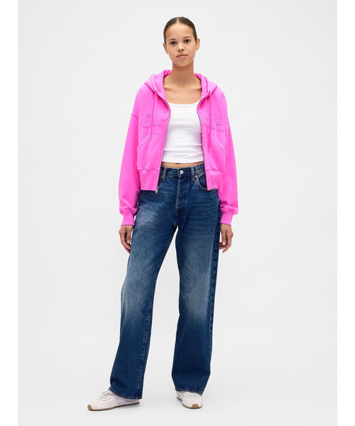 GAP（ギャップ） パーカー ヴィンテージソフト 1969 GAPロゴ ジップ