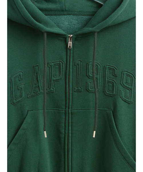 GAP（ギャップ） パーカー ヴィンテージソフト 1969 GAPロゴ ジップ