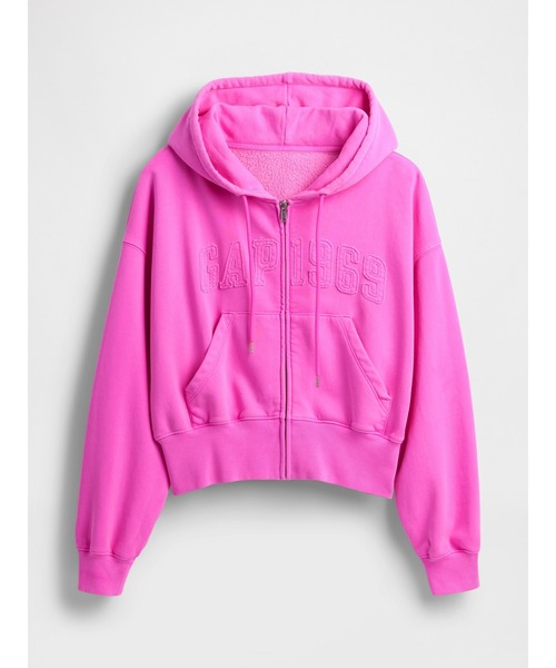 GAP（ギャップ） パーカー ヴィンテージソフト 1969 GAPロゴ ジップ