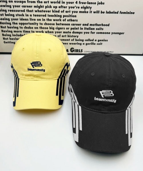 NOWLE（ノウル） キャップ 帽子 「NOWLE」サイドライン ロゴ刺繍