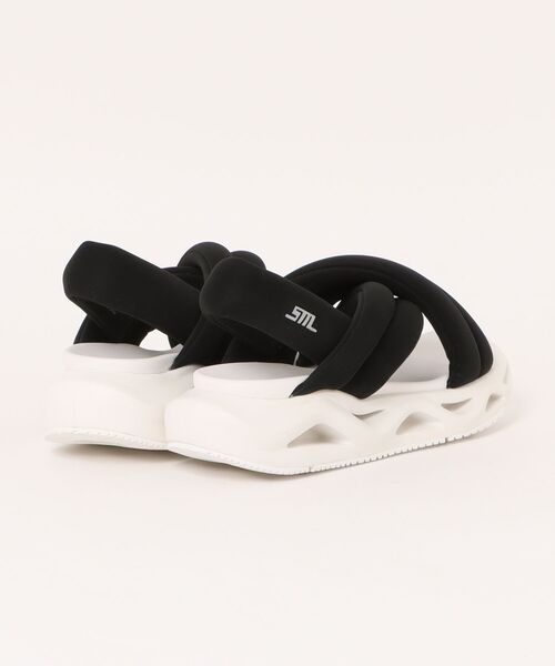 「STEVE MADDEN」 フラットサンダル 24.5cm ライム レディース_画像2