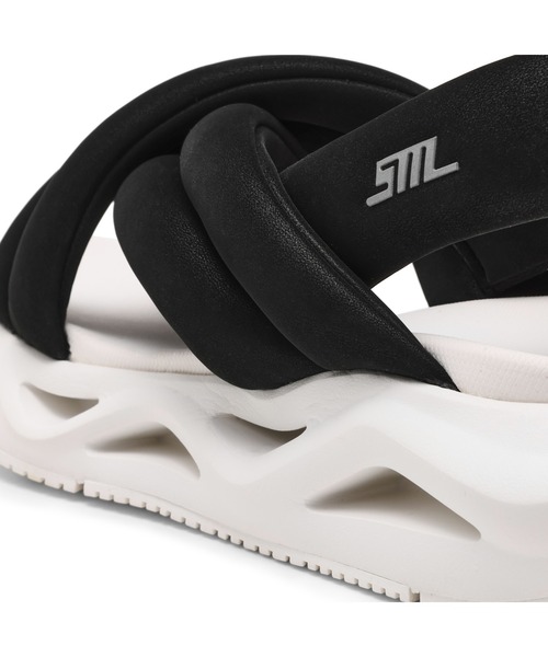 「STEVE MADDEN」 フラットサンダル 24.5cm ライム レディース_画像7