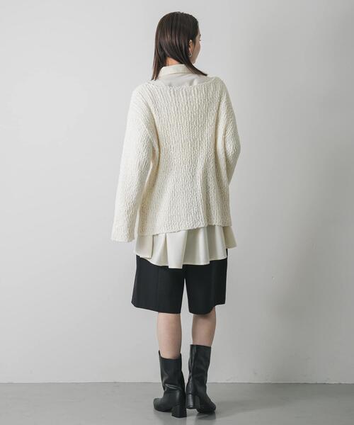 SENSE OF PLACE by URBAN RESEARCH ニット セーター ポコポコルーズ