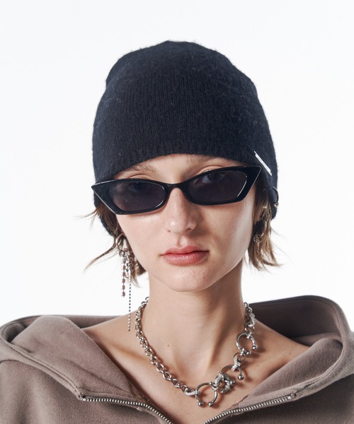 JOSE MOON（ジョゼムーン） ニット帽 ニットキャップ KNIT PIRCED