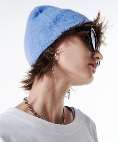 JOSE MOON（ジョゼムーン） ニット帽 ニットキャップ KNIT PIRCED