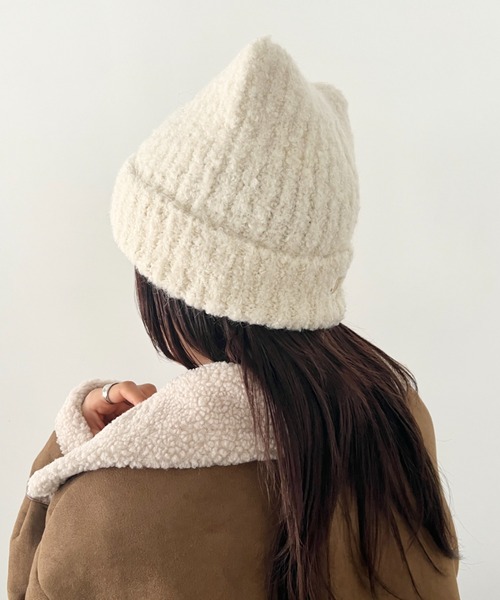 MLB korea☆大人気 猫耳ミヤオン ビーニー ブラウン 男女兼用 トレンド MLB korea☆大人気 猫耳ミヤオン ビーニー ブラウン 男女兼用 トレンド