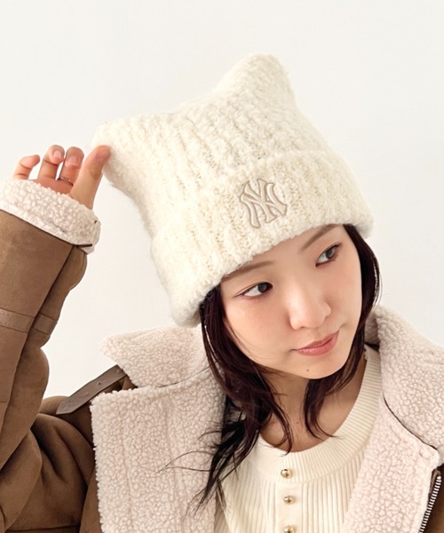 MLB ニット帽 ニットキャップ 「日本未発売/WEB限定」MLB KOREA(エム