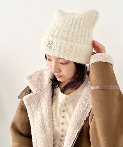 MLB ニット帽 ニットキャップ 「日本未発売/WEB限定」MLB KOREA(エム