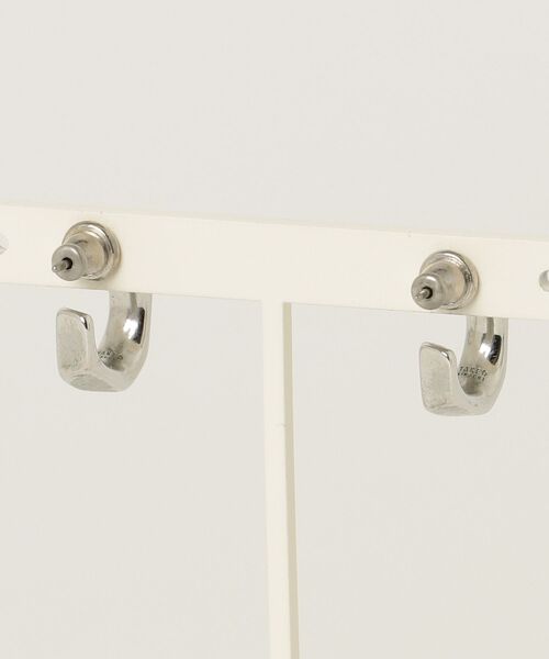 「TAKEO KIKUCHI」 ピアス(両耳用) 00 シルバー メンズ_画像2