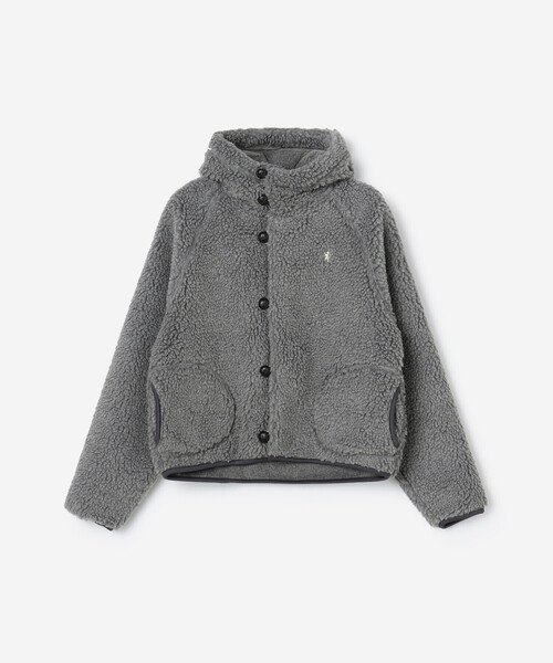 GYMPHLEX（ジムフレックス） コート アウター | ボア フードショート