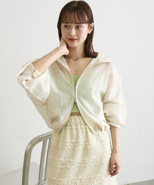 「mystic」 ブルゾン FREE ブラック レディース_画像3