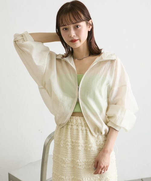 「mystic」 ブルゾン FREE ブラック レディース_画像5