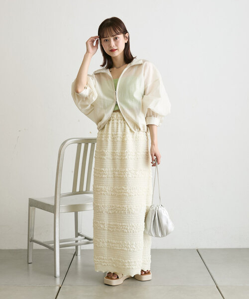 「mystic」 ブルゾン FREE ブラック レディース_画像6