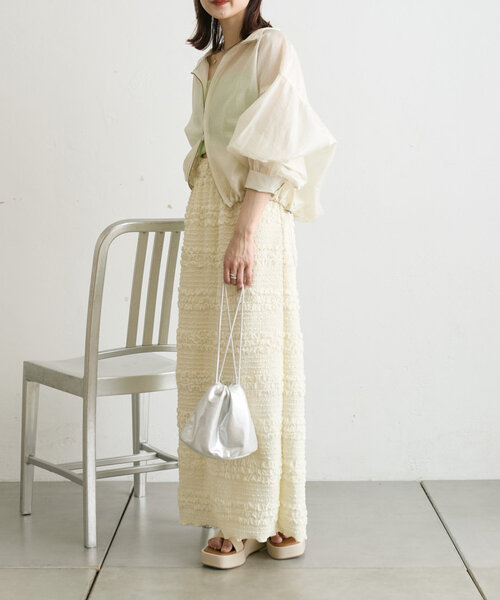 「mystic」 ブルゾン FREE ブラック レディース_画像8