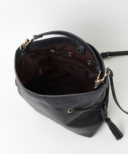 COACH ブラックレザー 2WAYハンドバッグ COACH（コーチ） 2WAYバッグ - ブラック レディース : ZOZOTOWN Yahoo