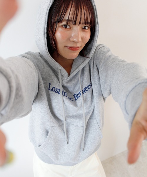 パーカー ロゴ刺繍パーカー/フーディ レディース : ZOZOTOWN Yahoo!店