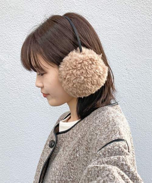 Bleu Bleuet（ブルーブルーエ） 耳当て イヤーマフ ファーイヤマフ