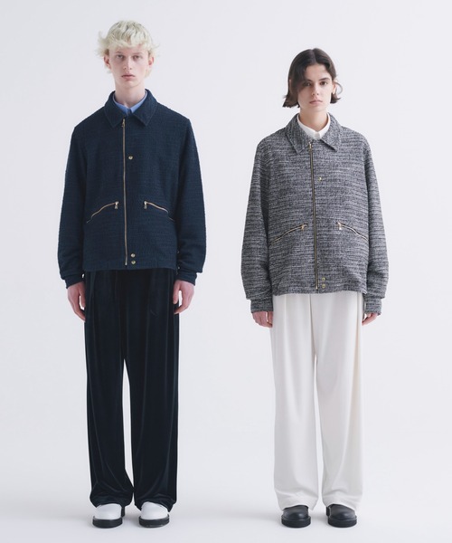 「CULLNI」 パンツ 2 ネイビー メンズ_画像4