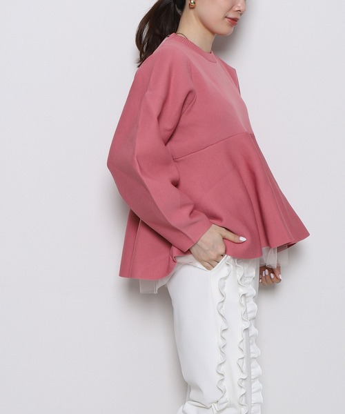 「Re.Verofonna」 長袖ニット MEDIUM ピンク レディース_画像7