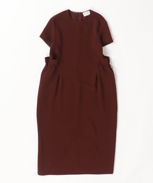 「UNITED ARROWS」 半袖ワンピース 36 ブラック レディースの画像