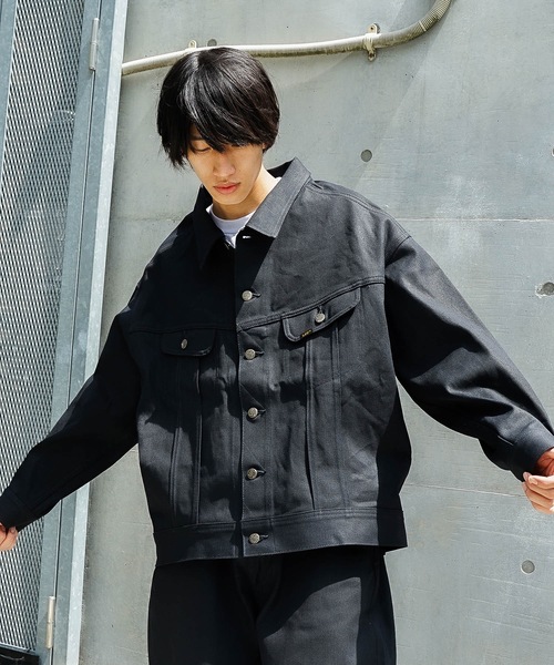 Lee（リー） デニムジャケット X-SMALL ブラック メンズ : ZOZOTOWN