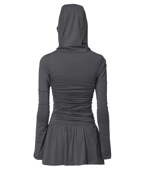 FLAREUP（フレアアップ） ワンピース 「FLAREUP」Hooded High Neck