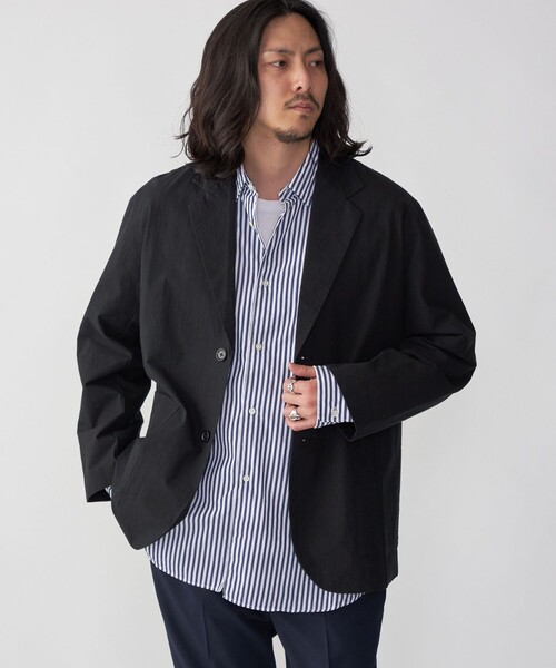 SHIPS（シップス） テーラードジャケット SMALL ダークグレー メンズ