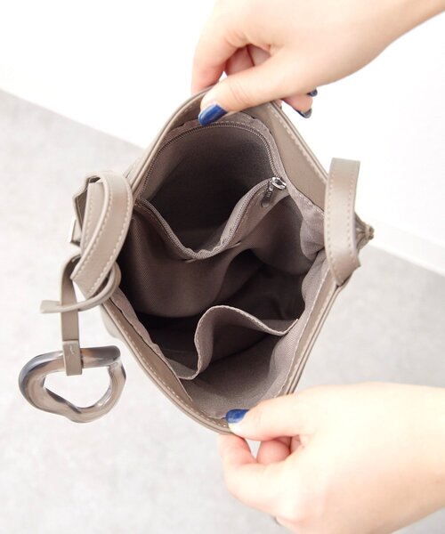 ear PAPILLONNER（イア パピヨネ） ショルダーバッグ FREE モカ