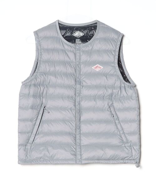 Danton（ダントン） ダウンベスト 36 グレー レディース : ZOZOTOWN