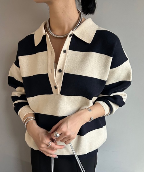 「SHENERY」 長袖ニット FREE ホワイト系その他 レディース_画像2