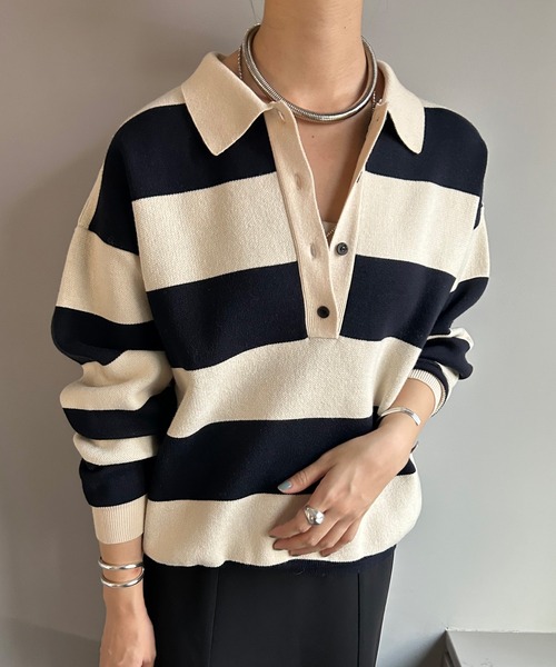 「SHENERY」 長袖ニット FREE ホワイト系その他 レディース_画像3