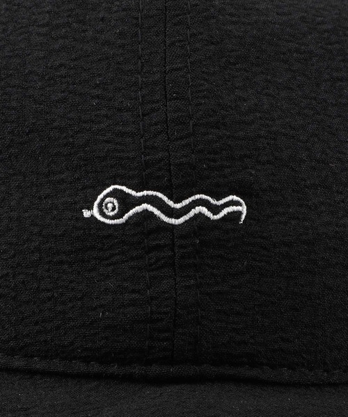 「RIVER UP」 キャップ ONE SIZE ブラック メンズ_画像9