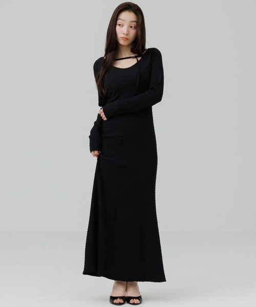 ワンピース cut dobby long onepiece（カットドビーロングワンピース