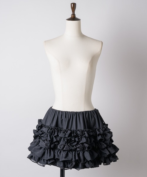 「J1U by LA BELLE ETUDE」 ミニスカート FREE ホワイト レディース_画像2