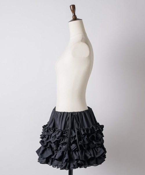 「J1U by LA BELLE ETUDE」 ミニスカート FREE ホワイト レディース_画像3