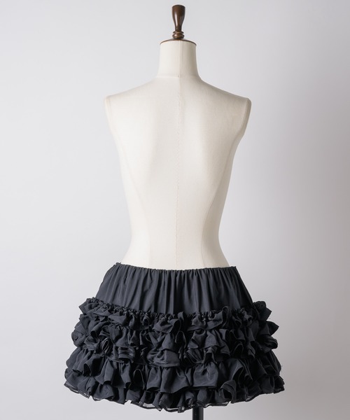 「J1U by LA BELLE ETUDE」 ミニスカート FREE ホワイト レディース_画像4