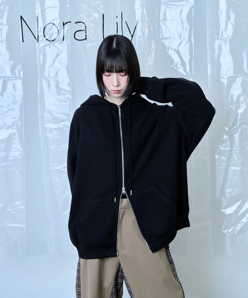 Nora Lily（ノラリリー） パーカー 「Nora Lily」Wooly Hoodie メンズ