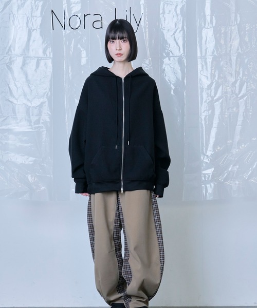 Nora Lily（ノラリリー） パーカー 「Nora Lily」Wooly Hoodie メンズ