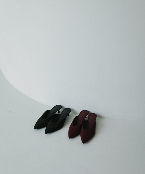 「A part by」 ミュール LARGE ブラウン レディース_画像3