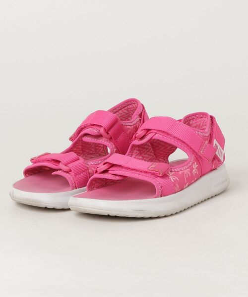 New Balance（ニューバランス） 「KIDS」フラットサンダル 18cm ピンク